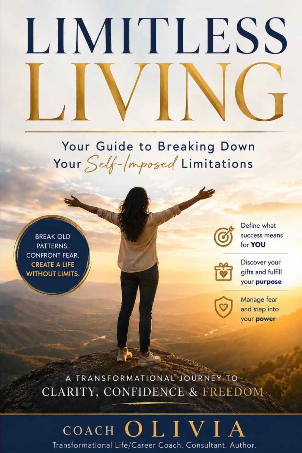 Cover of LIMITLESS LIVING by Olivia Johnson